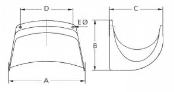 GEKA plus-Wandschlauchhalter Kunststoff HD-PE